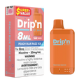 Peach Blue Razz Ice Drip'n by Envi 8ml - Disposable 16K by DRIP'N