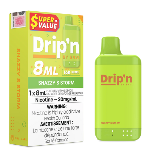 Snazzy S Storm Drip'n by Envi 8ml - Disposable 16K by DRIP'N