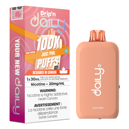 Just POG Drip'N Daily 30mL - Disposable Vape 100K