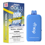 Just Blueberry Lemon Drip'N Daily 30mL - Disposable Vape 100K
