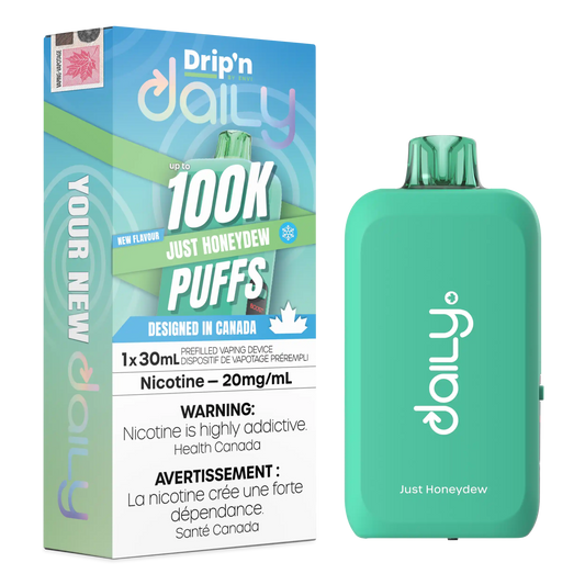 Just Honeydew Drip'N Daily 30mL - Disposable Vape 100K