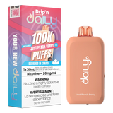 Just Peach Berry Drip'N Daily 30mL - Disposable Vape 100K