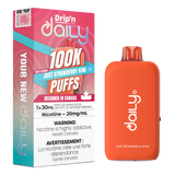 Just Strawberry Kiwi Drip'N Daily 30mL - Disposable Vape 100K