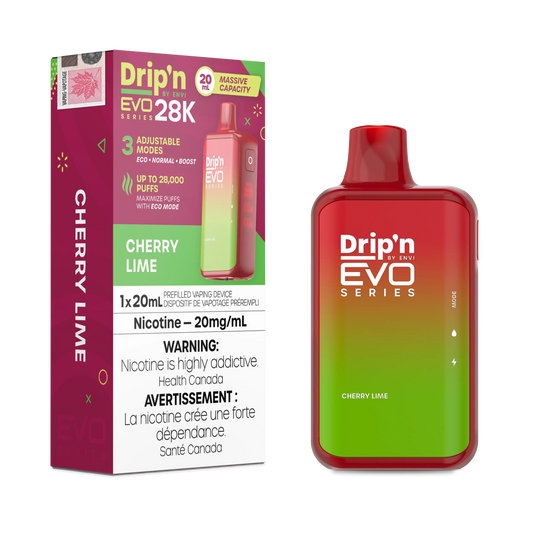 Cherry Lime Drip'N Evo - Disposable 28K