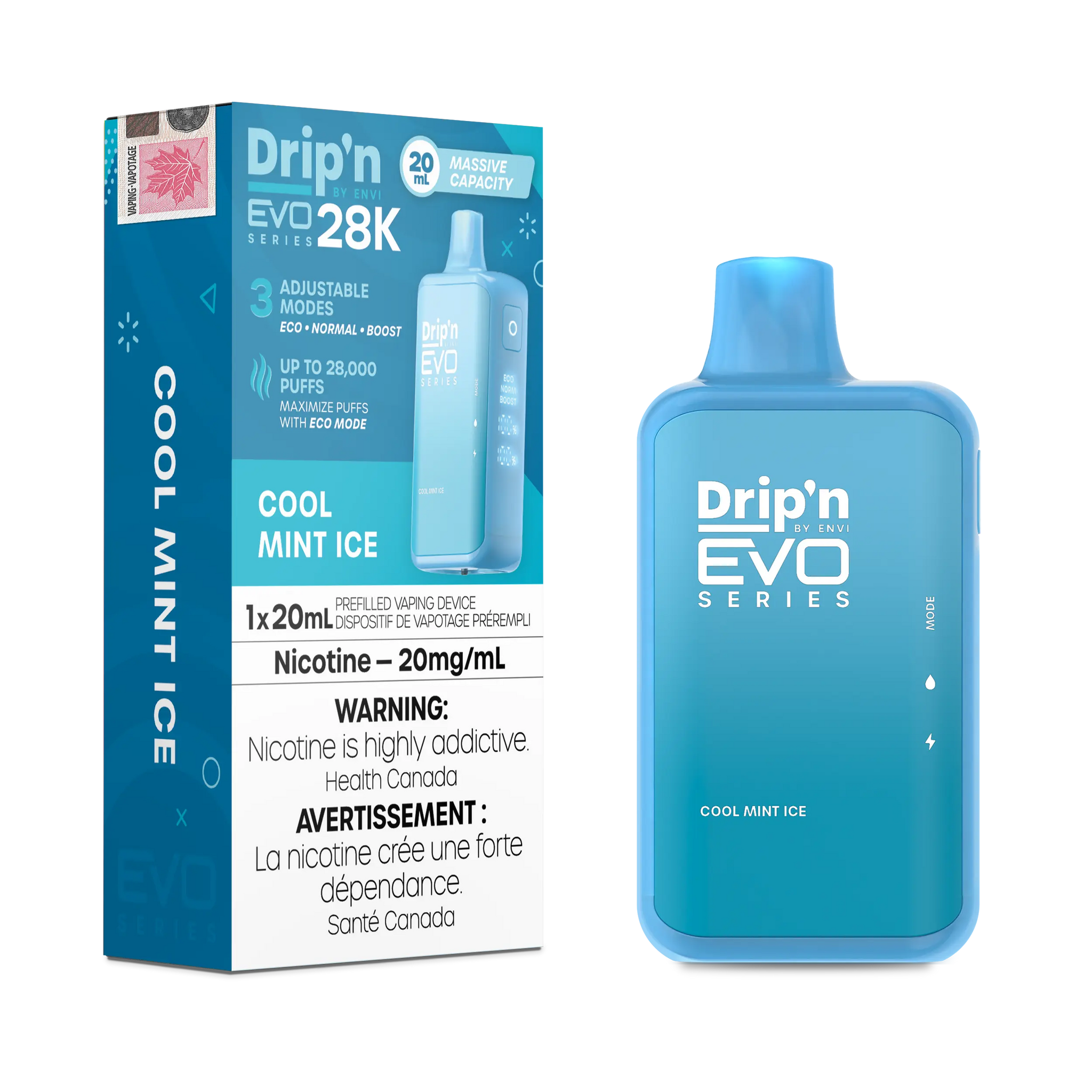Cool Mint Ice Drip'N Evo - Disposable 28K