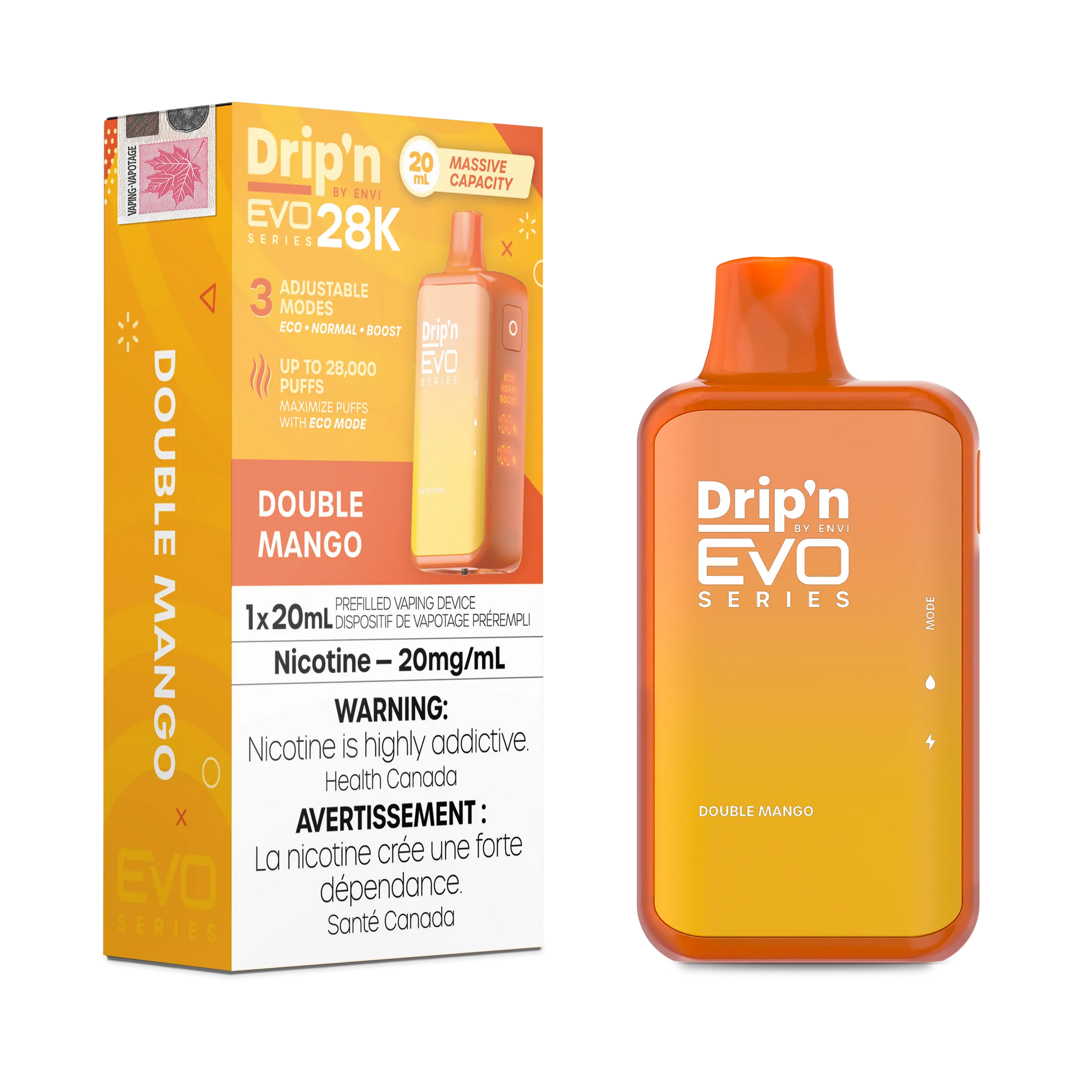 Double Mango Drip'N Evo - Disposable 28K