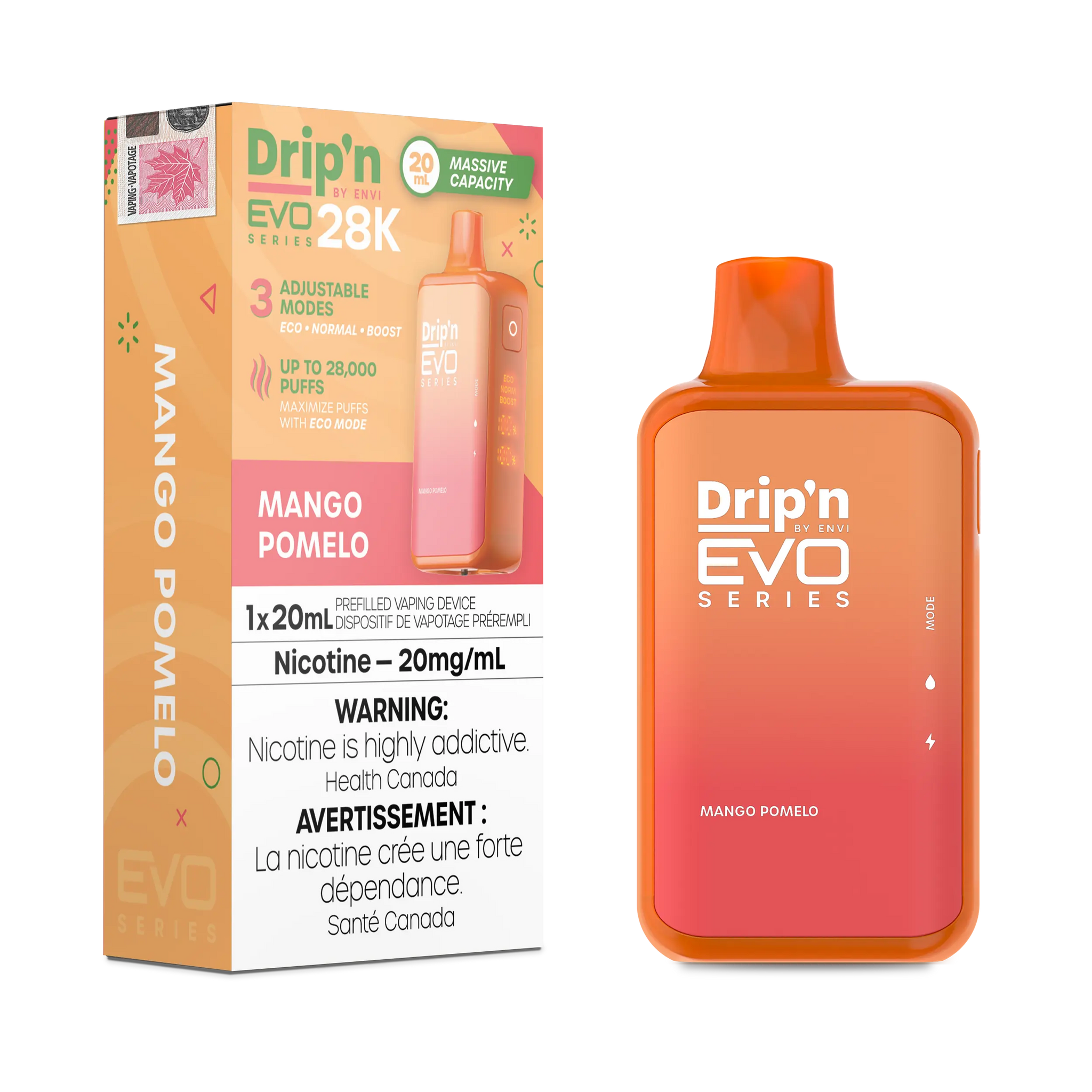 Mango Pomelo Drip'N Evo - Disposable 28K