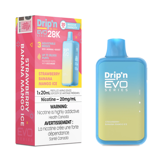 Strawberry Banana Mango Drip'N Evo - Disposable 28K