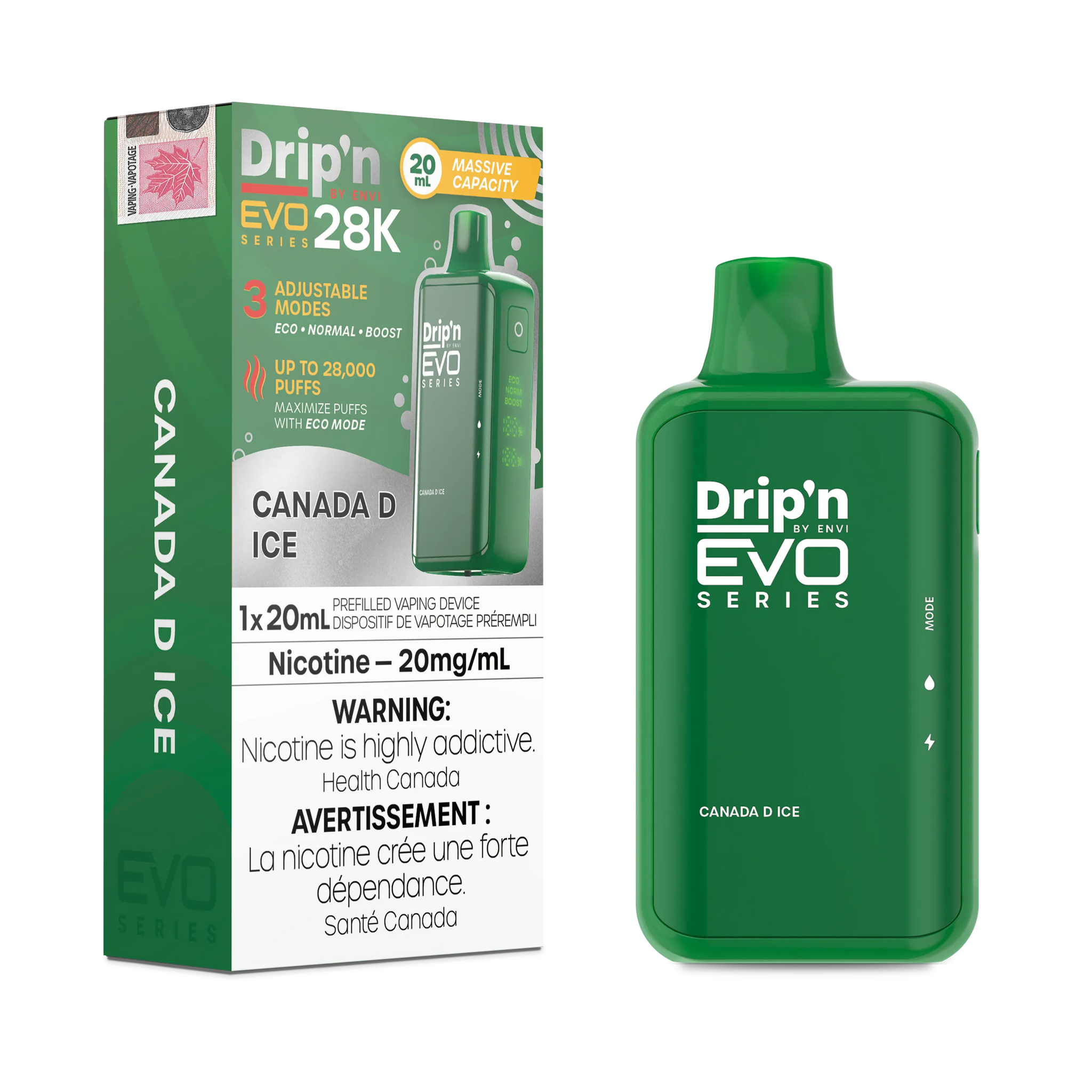 Canada D Drip'N Evo - Disposable 28K