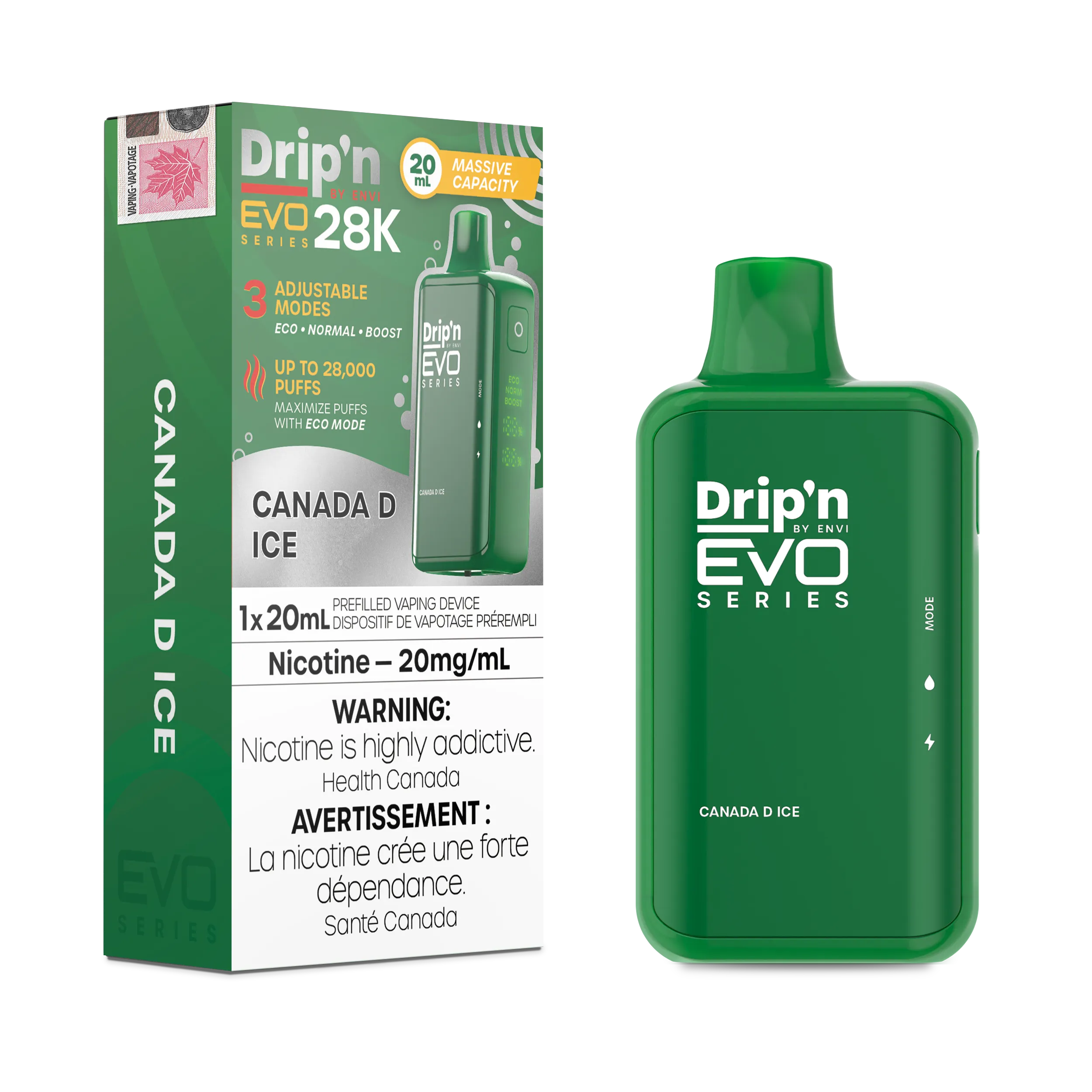 Canada D Drip'N Evo - Disposable 28K