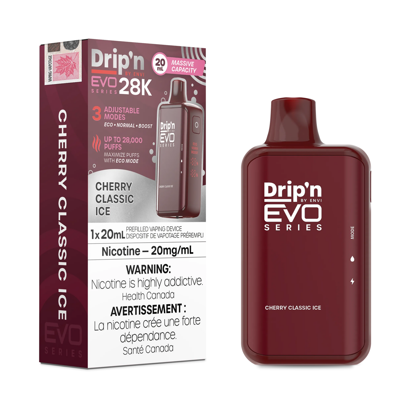 Cherry Classic Drip'N Evo - Disposable 28K
