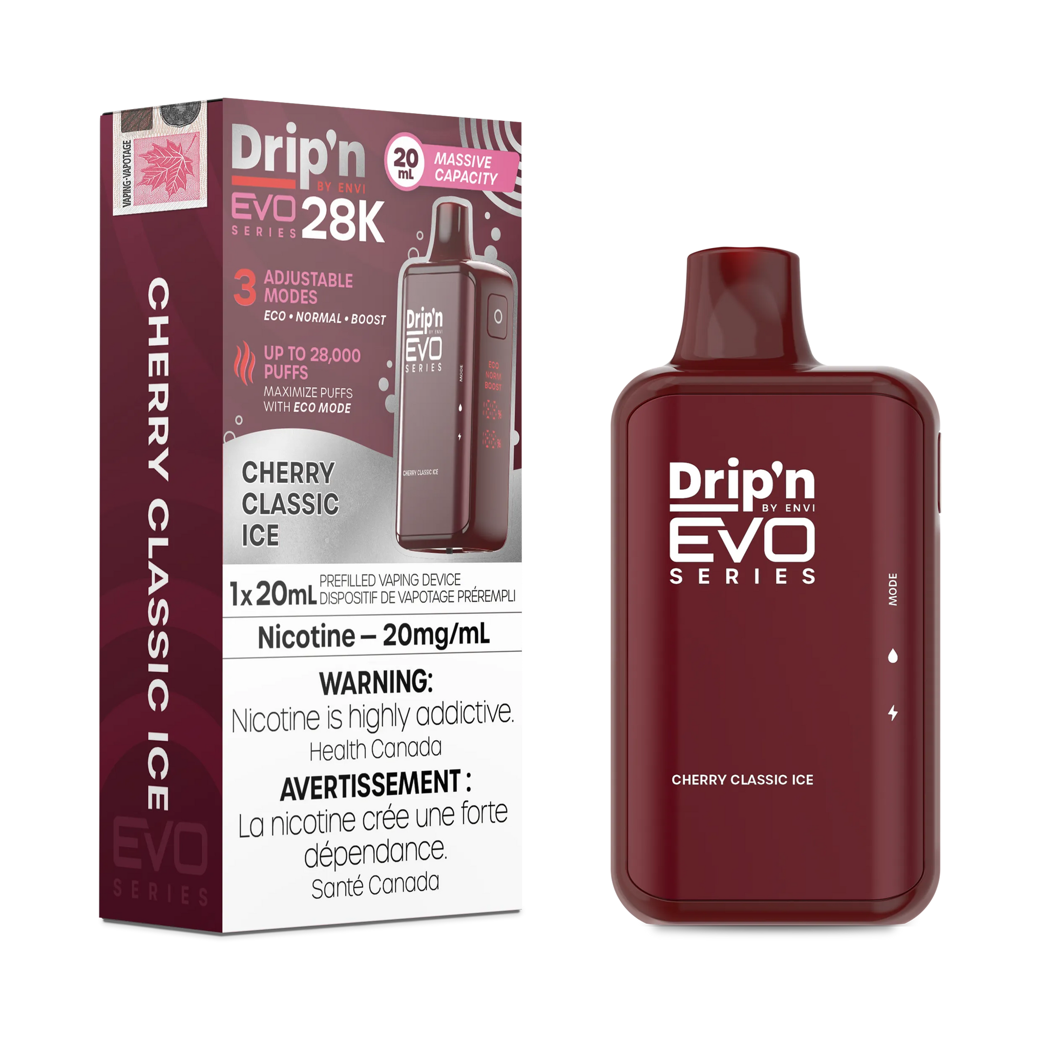 Cherry Classic Drip'N Evo - Disposable 28K