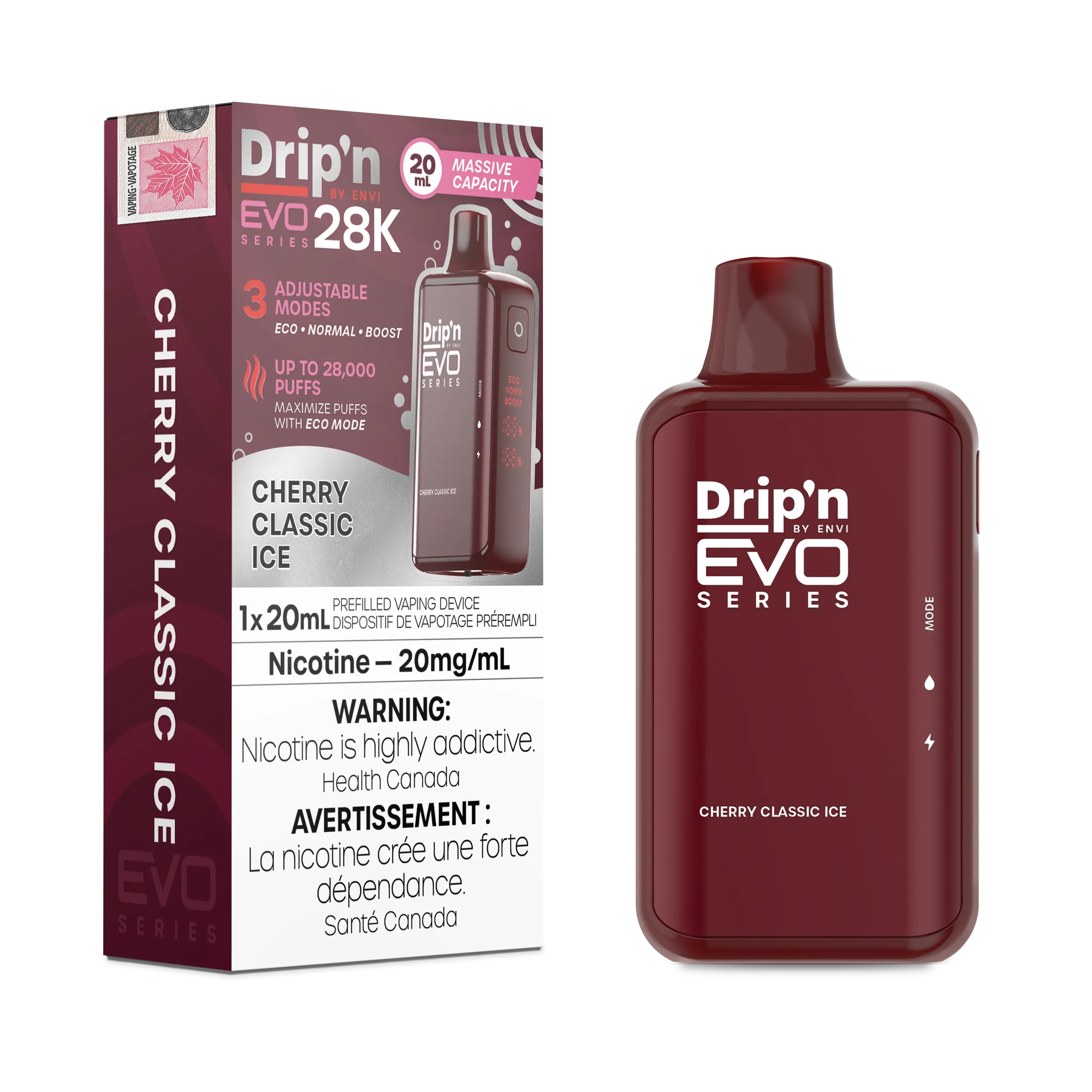 Cherry Classic Drip'N Evo - Disposable 28K
