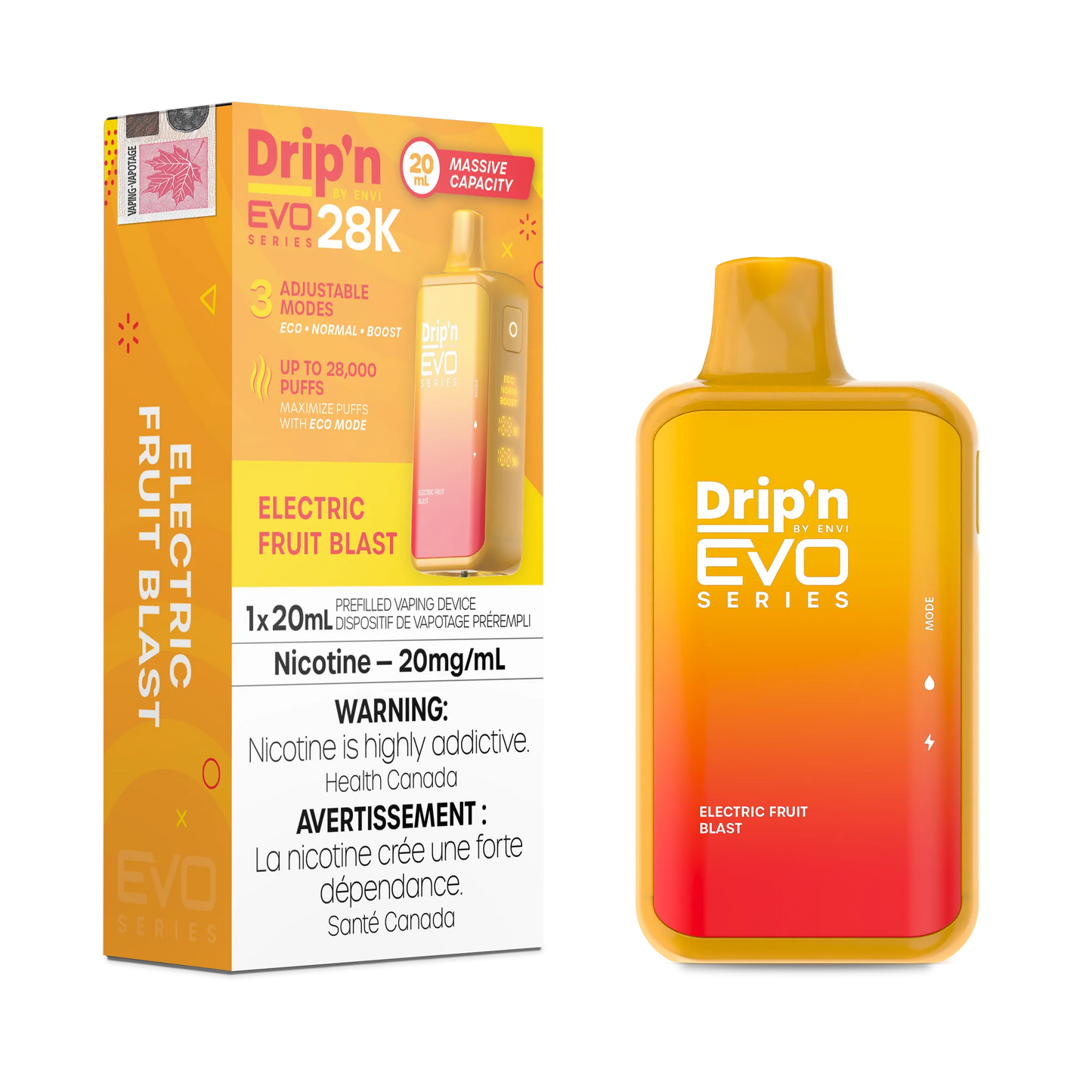 Electric Fruit Blast Drip'N Evo - Disposable 28K