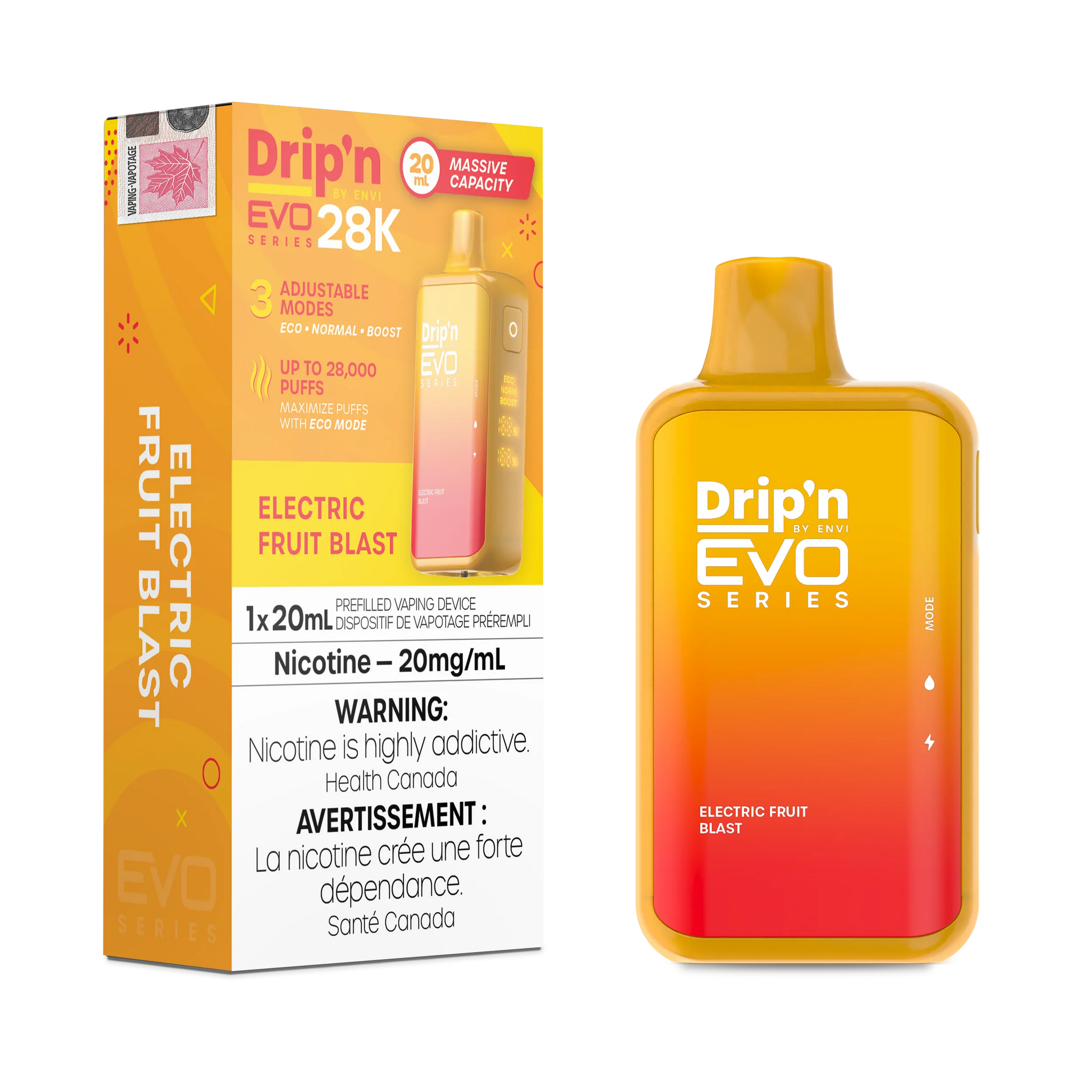 Electric Fruit Blast Drip'N Evo - Disposable 28K
