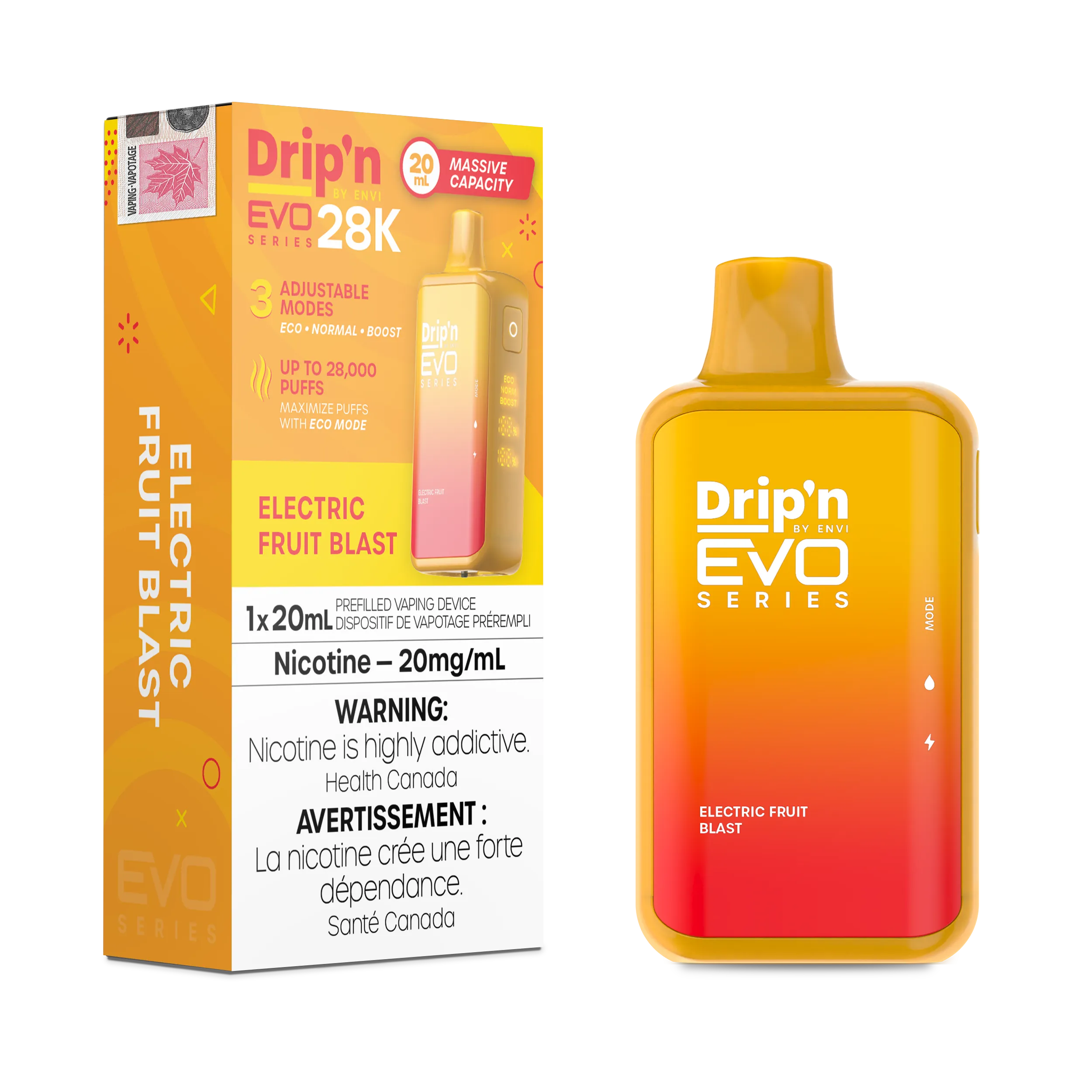 Electric Fruit Blast Drip'N Evo - Disposable 28K