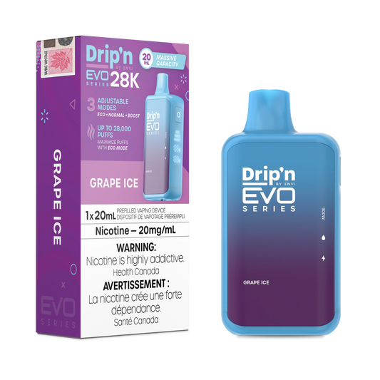 Grape Ice Drip'N Evo - Disposable 28K
