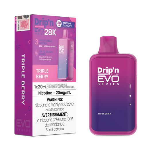 Triple Berry Drip'N Evo - Disposable 28K