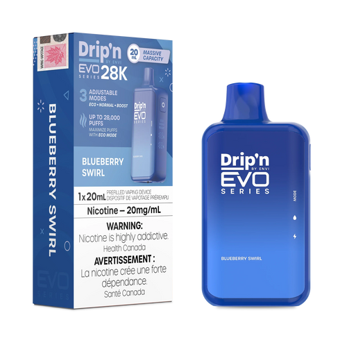Blueberry Swirl Drip'N Evo - Disposable 28K