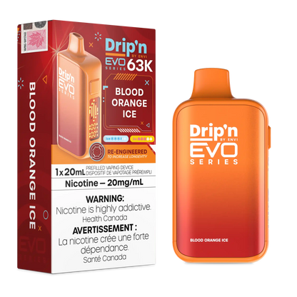 Blood Orange Ice Drip'n by Envi EVO 63K - Disposable Vape