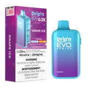 Grape Ice Drip'n by Envi EVO 63K - Disposable Vape