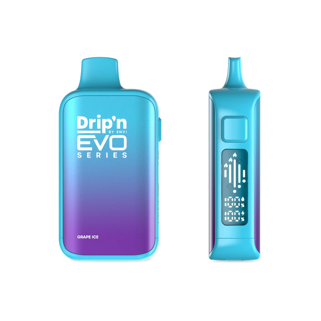 Grape Ice Drip'n by Envi EVO 63K - Disposable Vape
