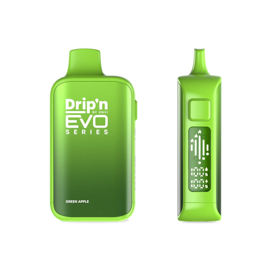Green Apple Drip'n by Envi EVO 63K - Disposable Vape by DRIP'N — view 2
