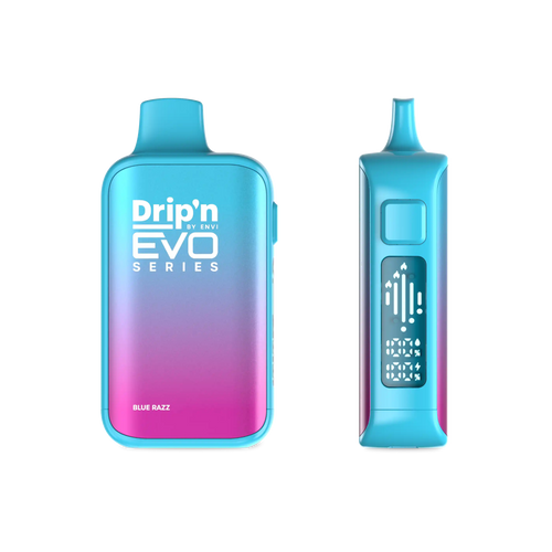 Blue Razz Drip'n by Envi EVO 63K - Disposable Vape