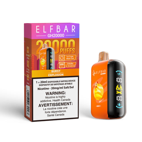 Burst Explosion Elf Bar GH20000 - Disposable Vape