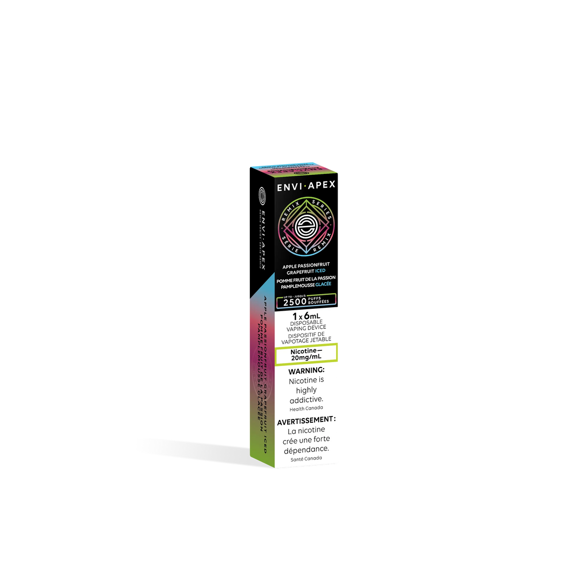 Apple Passionfruit Grapefruit Iced Apex 2500 - Disposable Vape