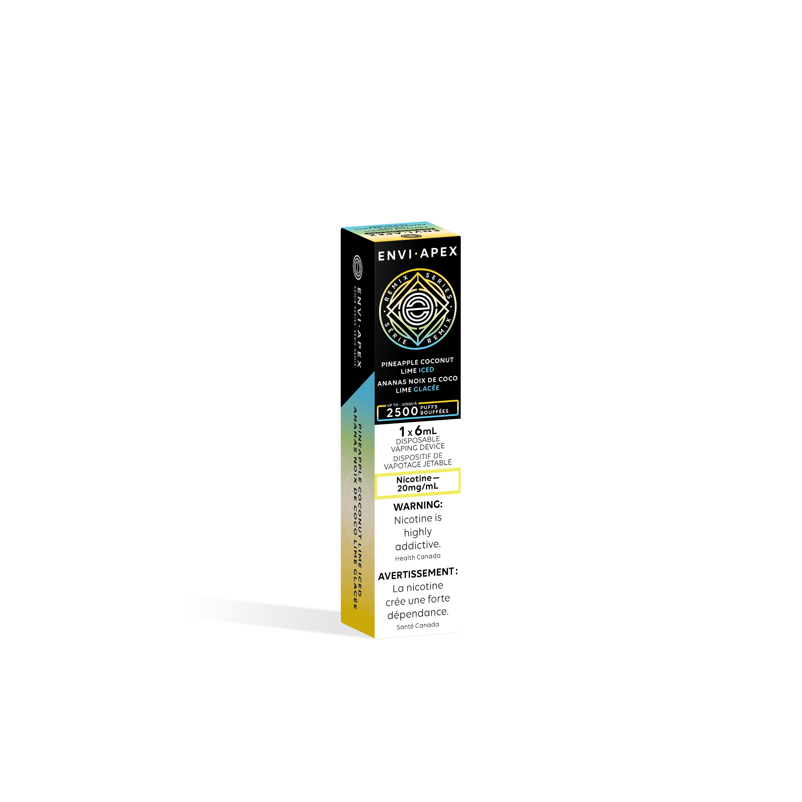 Pineapple coconut lime iced Apex 2500 - Disposable Vape