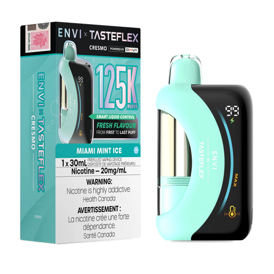 Miami Mint Ice Envi X Tasteflex (Cresmo) - Disposable 125K