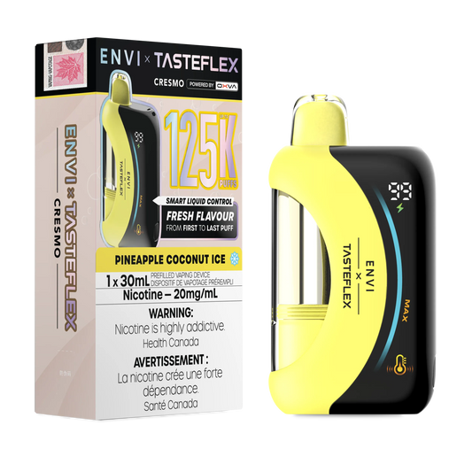 Pineapple Coconut Ice Envi X Tasteflex (Cresmo) - Disposable 125K