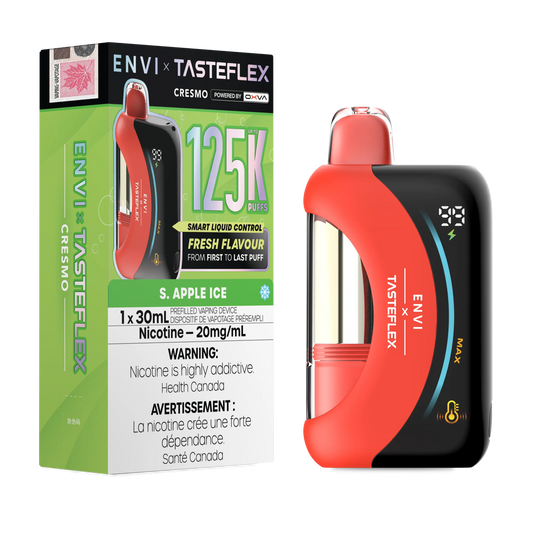S. Apple Ice Envi X Tasteflex (Cresmo) - Disposable 125K
