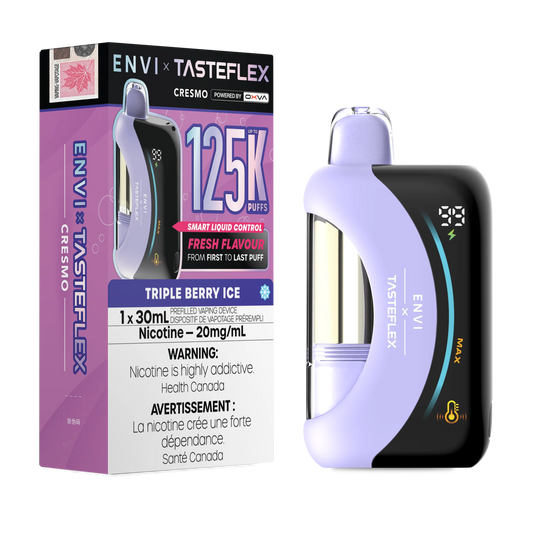 Triple Berry Ice Envi X Tasteflex (Cresmo) - Disposable 125K