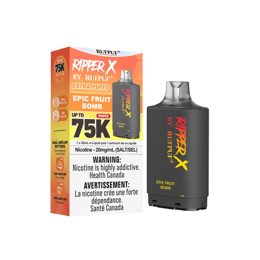 Epic Fruit Bomb Rufpuf Ripper X Pods 75K