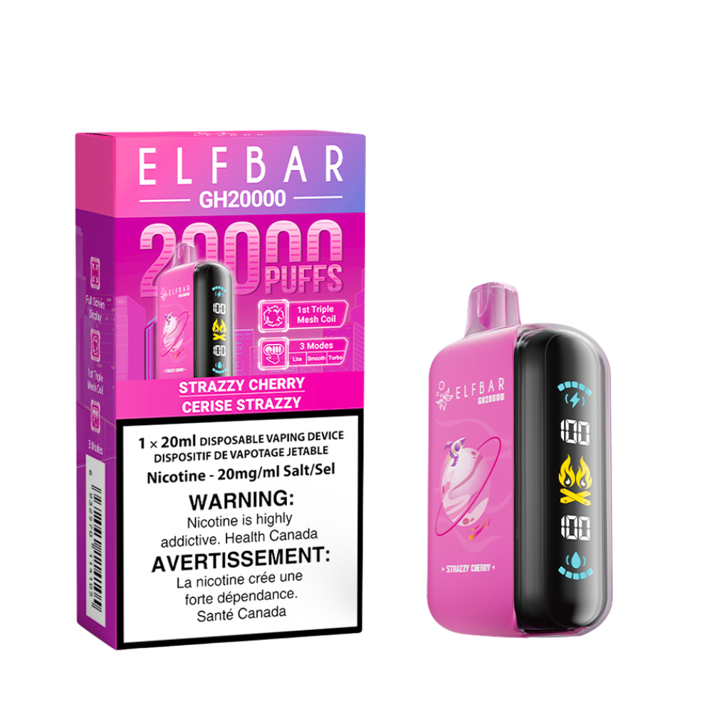 Elf Bar GH20k Disposable Vape -Strazzy Cherry