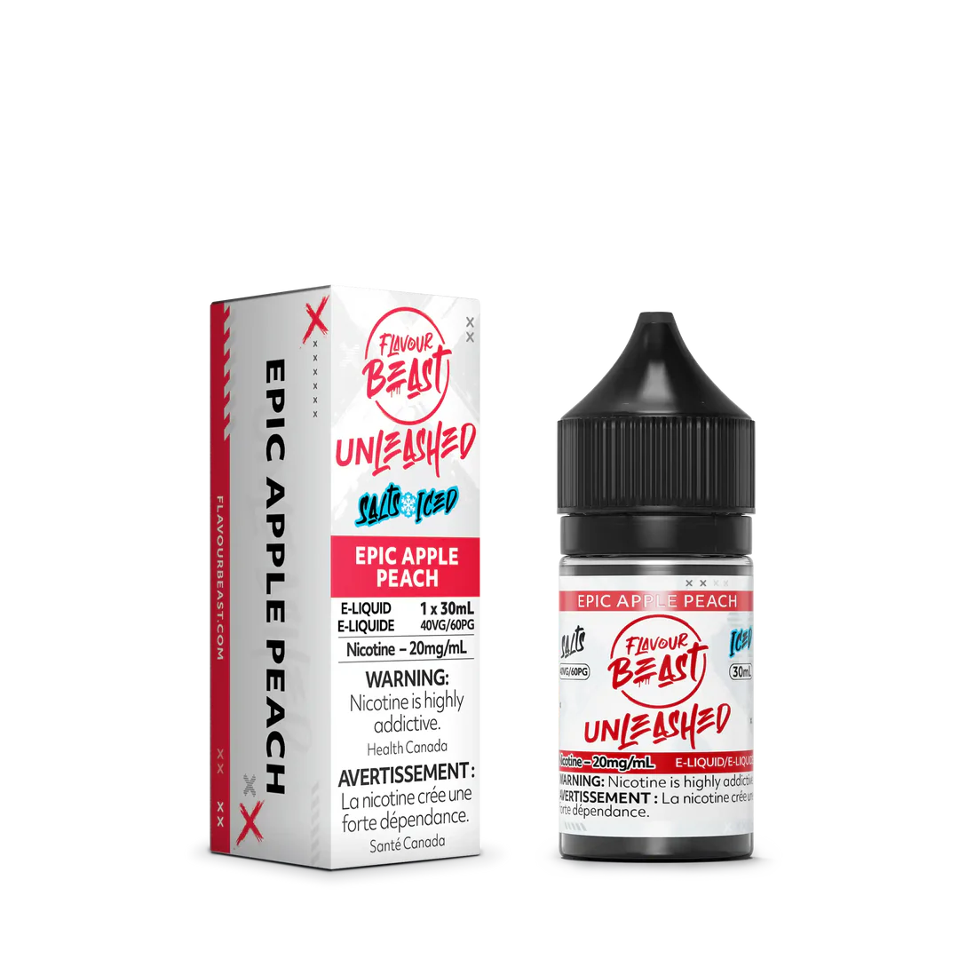 Epic Apple Peach by Flavour Beast Unleashed Salt