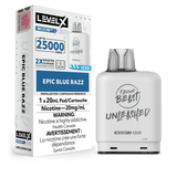 Epic Blue Razz Flavour Beast Boost G2 Unleashed Pods 25K