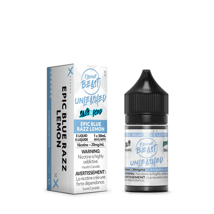 Epic Blue Razz Lemon by Flavour Beast Unleashed Salt
