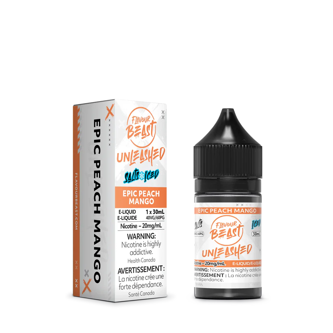 Epic Peach Mango by Flavour Beast Unleashed Salt