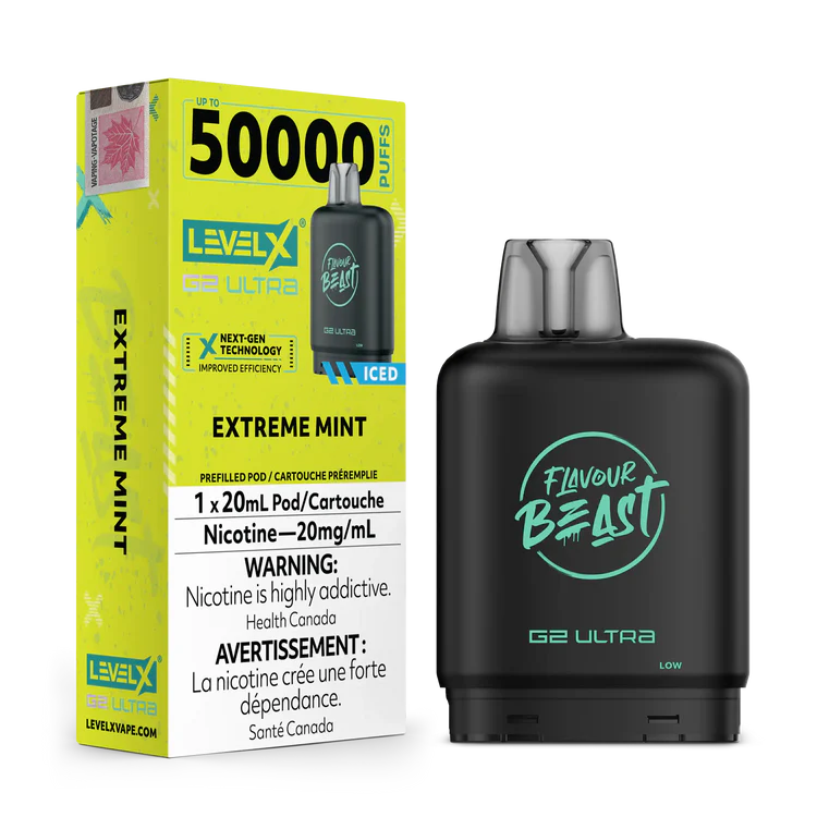 Extreme Mint by Level X Flavour Beast G2 Ultra 50K
