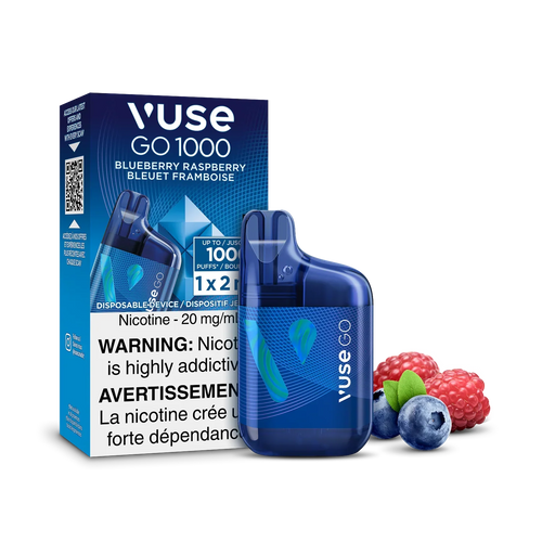 Blueberry Raspberry Vuse GO 1000 - Disposable Vape