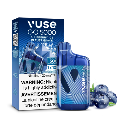 Blueberry Ice Vuse GO 5000 - Disposable Vape