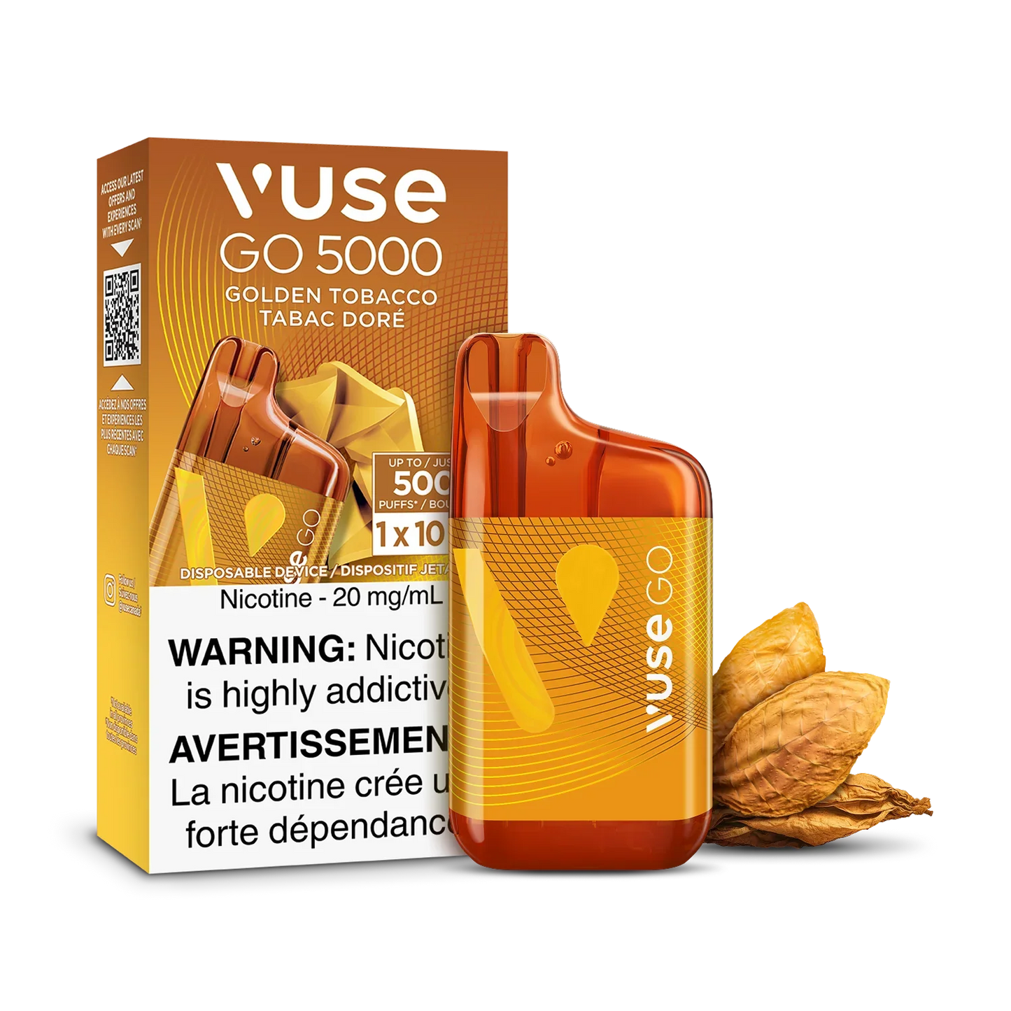 Golden Tobacco Vuse GO 5000 - Disposable Vape