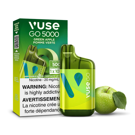 Green Apple Vuse GO 5000 - Disposable Vape