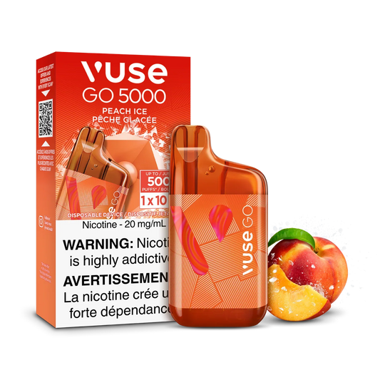 Peach Ice Vuse GO 5000 - Disposable Vape