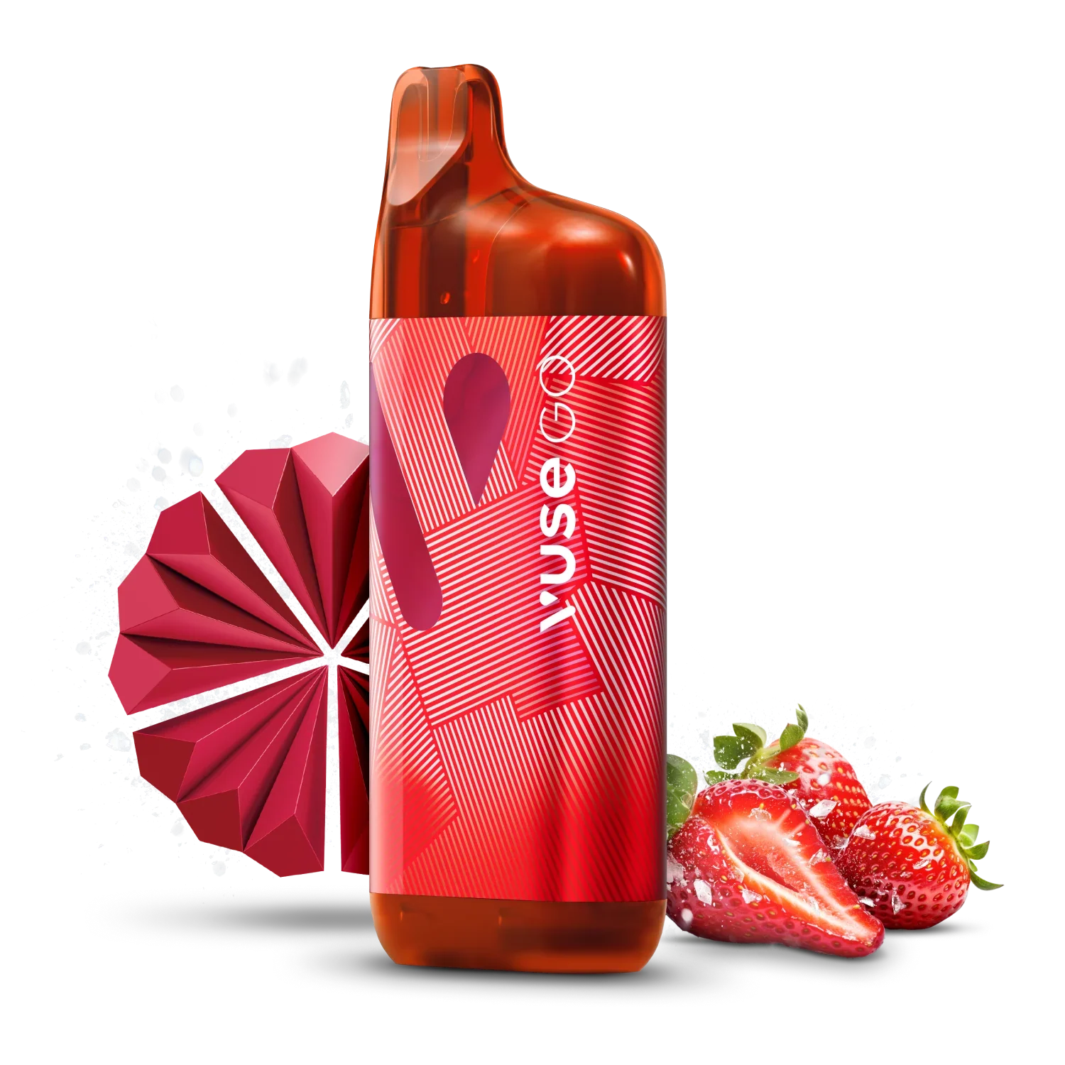 Strawberry Ice Vuse GO 8000 - Disposable Vape