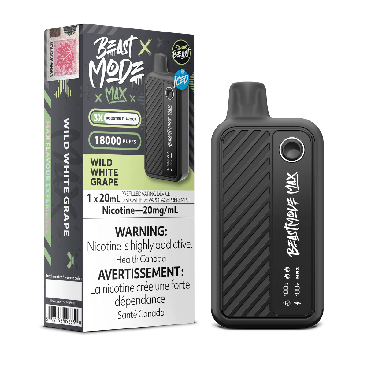 Flavour Beast Mode Max - Disposable 18K
