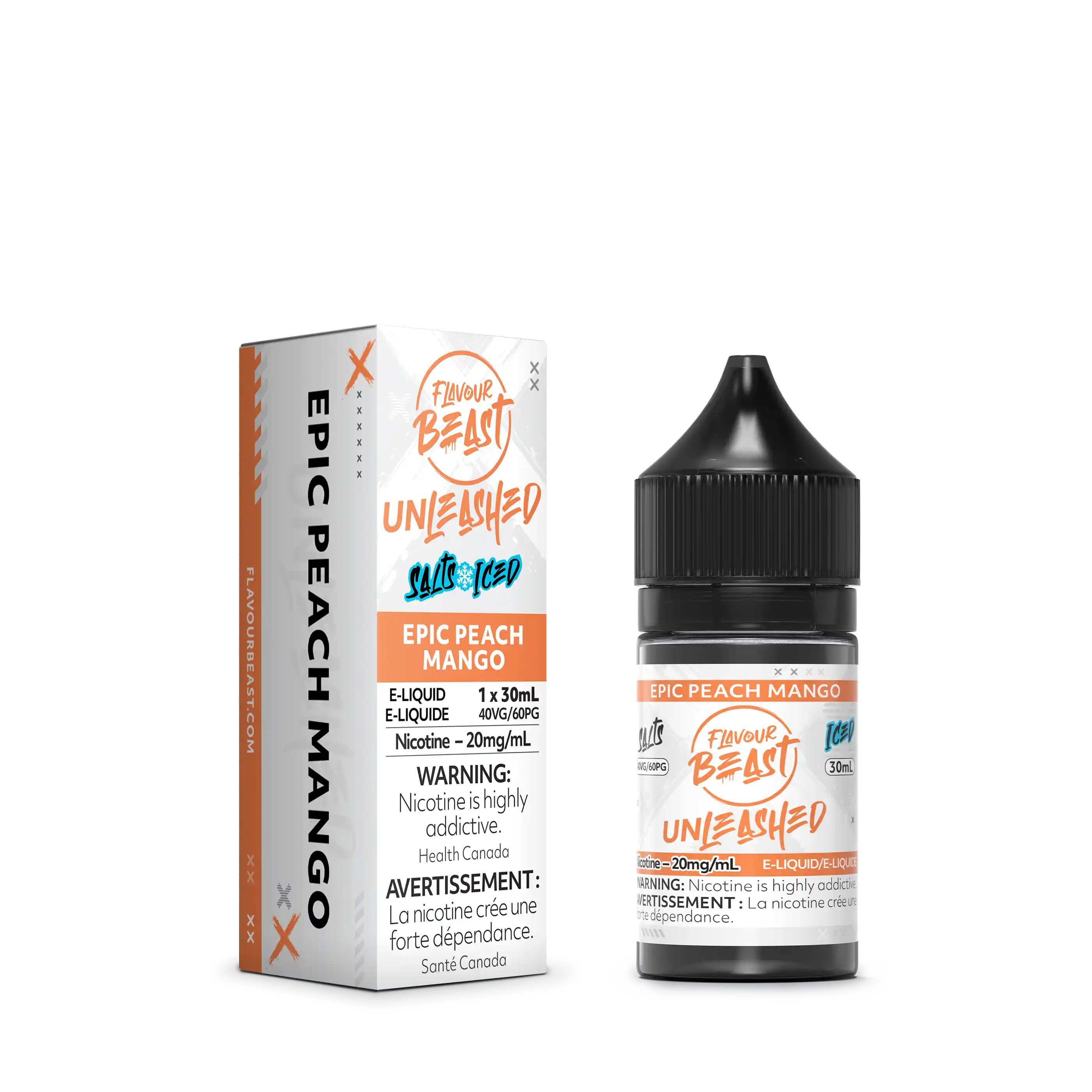 Epic Peach Mango by Flavour Beast Unleashed Salt